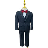 Boys' suit three piece set (coat, vest, pants)